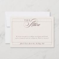 Klassieke Choco Ivoor Calligrafie Formele Kleding