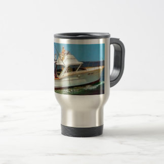 Klassieke Chris Craft Boats Coffee Steel Travel Mu Reisbeker