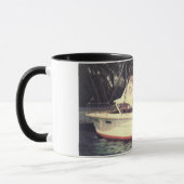 Klassieke Chris Craft Commandant Boats Coffee Mok (Links)