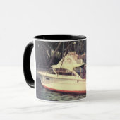 Klassieke Chris Craft Commandant Boats Coffee Mok (Voorkant links)