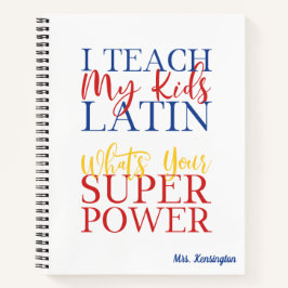 Klassieke Christelijke Homeschool Mom Teacher Notitieboek