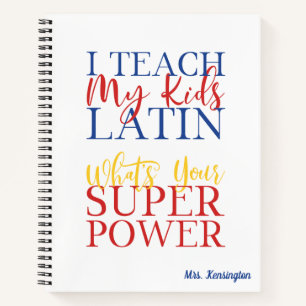 Klassieke Christelijke Homeschool Mom Teacher Notitieboek