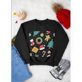 Klassieke Christmas Icons Sweatshirt