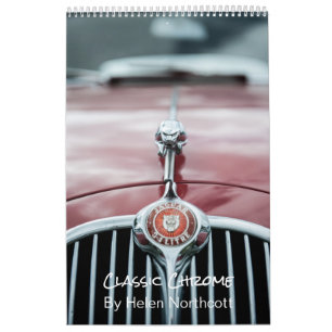 Klassieke Chrome Agenda (A3-medium) Kalender