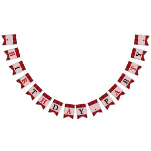 Klassieke Circus Colour Birthday Party Vlaggetjes