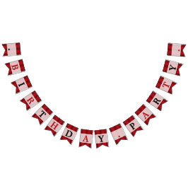 Klassieke Circus Kleur Verjaardagsfeest Vlaggetjes