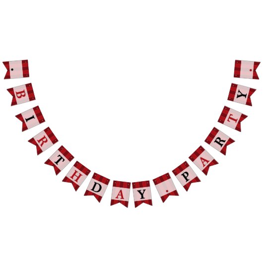 Klassieke Circus Kleur Verjaardagsfeest Vlaggetjes (Alle)