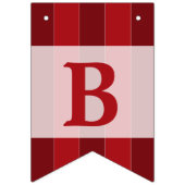 Klassieke Circus Kleur Verjaardagsfeest Vlaggetjes (Tweede vlag)