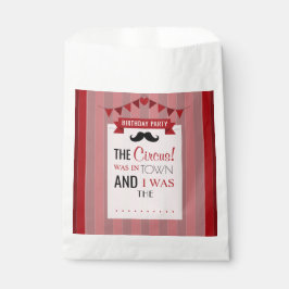 Klassieke Circus Poster Children's Birthday Party Bedankzakje