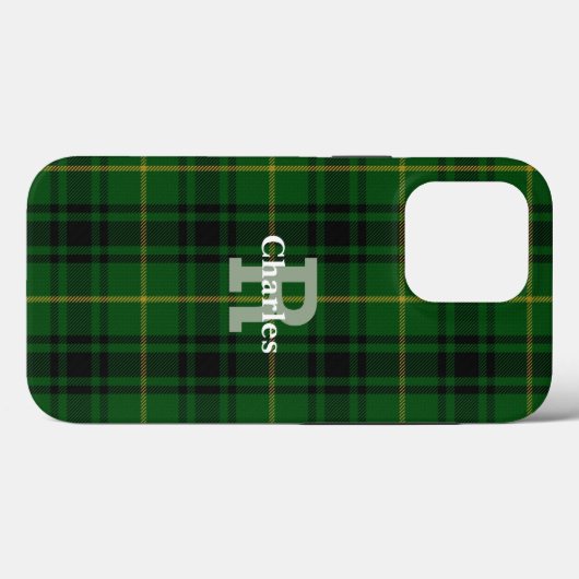 Klassieke Clan MacArthur Plaid Case-Mate iPhone Case (Achterkant (horizontaal))