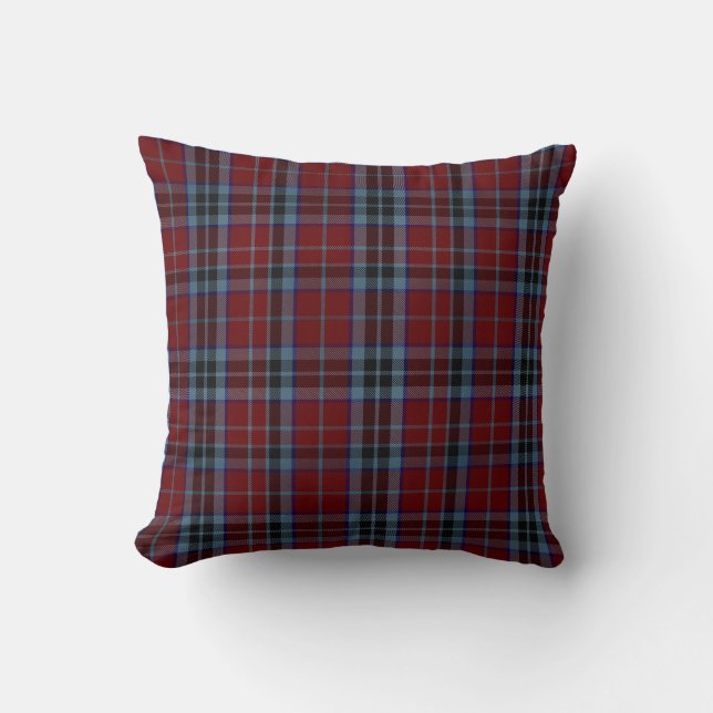 Klassieke Clan MacTavish Tartan Pset Pillow Kussen (Voorkant)