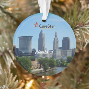 Klassieke Cleveland Silhouette Werk Ornament