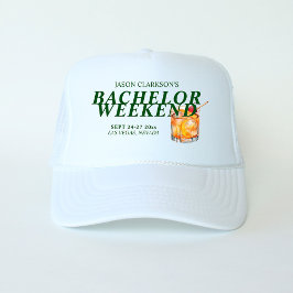 Klassieke Cocktail Bachelor Weekend Trucker Pet