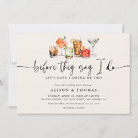 Klassieke Cocktail bruiloft douche | Verlovingsgro