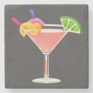 Klassieke Cocktail Stenen Onderzetter