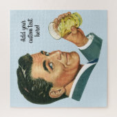 Klassieke Cocktails Dranken, Man Die Dranken Drink Legpuzzel (Verticaal)