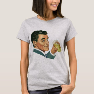 Klassieke Cocktails Dranken, Man Drinkt Dranken T-shirt