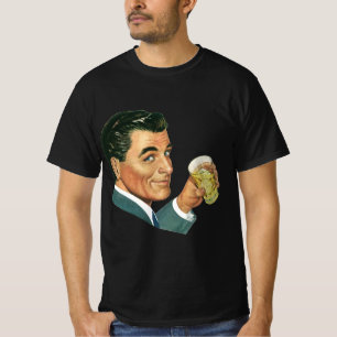Klassieke Cocktails Dranken, Man Drinkt Dranken T-shirt