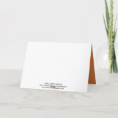 KLASSIEKE COLLAGE | TROUWKAART MET DANKWOORD BEDANKKAART (Achterkant)