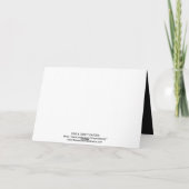 KLASSIEKE COLLAGE | TROUWKAARTJE OM TE BEDANKEN BEDANKKAART (Achterkant)