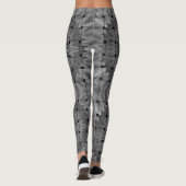 Klassieke comfortabele fitting leggings (Achterkant)