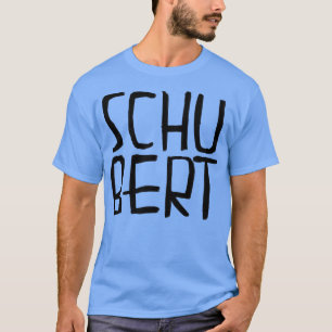 Klassieke componist Franz Schubert T-shirt