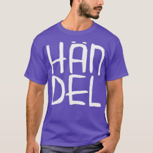 Klassieke componist Handel T-shirt