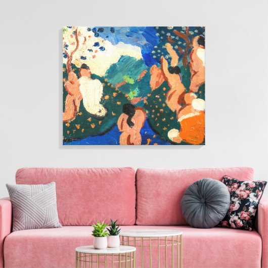 Klassieke Compositie | Andre Derain | Canvas Afdruk (Insitu (Woonkamer))