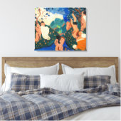 Klassieke Compositie | Andre Derain | Canvas Afdruk (Insitu (Slaapkamer))