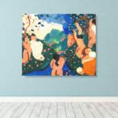 Klassieke Compositie | Andre Derain | Canvas Afdruk (Insitu (Houten vloer))