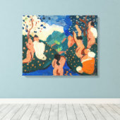 Klassieke compositie Andre Derain | Canvas Afdruk (Insitu (Houten vloer))