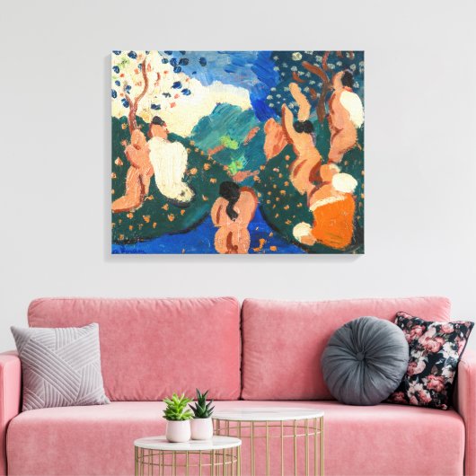 Klassieke compositie Andre Derain | Canvas Afdruk (Insitu (Woonkamer))