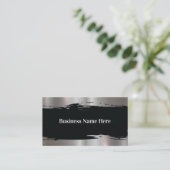 Klassieke constructie Visitekaartjes glanzend (Staand voorkant)