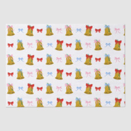 Klassieke Coquette Kerstballen en -strikken Tissuepapier