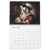 Klassieke Corgi portretten Kalender (Jan 2026)