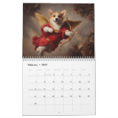 Klassieke Corgi portretten Kalender (Feb 2027)