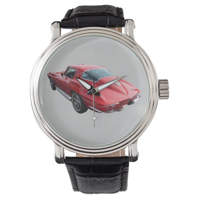 Klassieke Corvette Coupe Horloge (Voorkant)