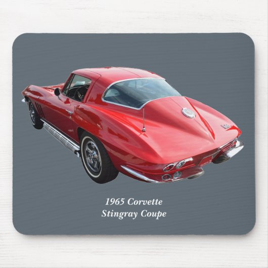 Klassieke Corvette Coupe Muismat (Voorkant)