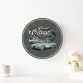 Klassieke Corvette Garage Large Clock Grote Klok (Huis)