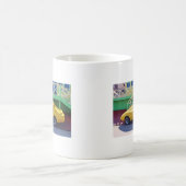 Klassieke Corvette Stingray. Koffiemok (Center)