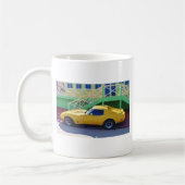 Klassieke Corvette Stingray. Koffiemok (Links)