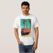 Klassieke Corvette T-shirt (Voorkant volledig)
