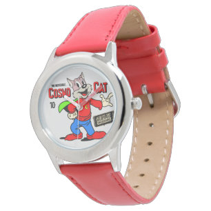 Klassieke Cosmo Cat Kinder Horloge