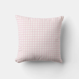 Klassieke Cottage roze Small Gingham. Sierkussens Kussen