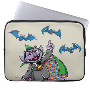 Klassieke Count von Count Laptop Sleeve