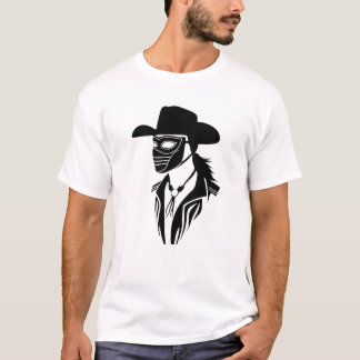 Klassieke Cowboy Western Vintage Amerikaanse Cowbo T-shirt