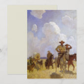 Klassieke Cowboys, Het Parkman Outfit door NC Wyet (Voorkant / Achterkant)