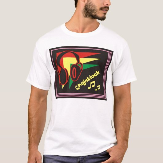 Klassieke creatie - ANAJOBLACK T-shirt (Voorkant)