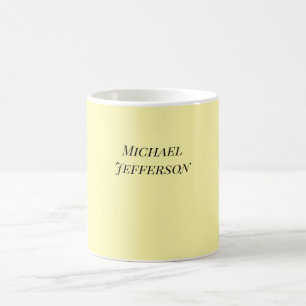 Klassieke Creatieve Trendy Cream Kleur Koffiemok