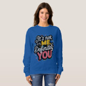 Klassieke Crewneck sweatshirt. Trui (Voorkant volledig)